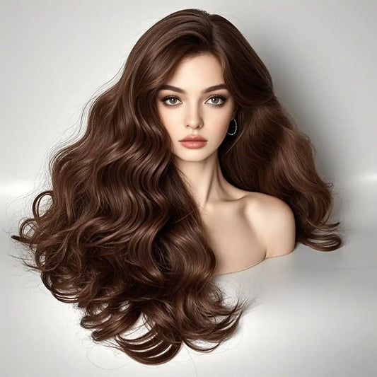 Woman have cute curly hairstyle
