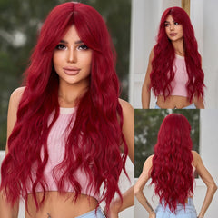 Inventory Fast Shipping Synthetic black hair roots yellow wig matte Deep Wave wig long curly Kinky Curl hair African wigs
