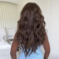Live Action Photo Black Obrem Wave Wig Curly Matte Blend High Density Heat Resistant Fiber Layered Striped African Wig