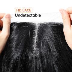 Synthetic Fiber Lace Wig with Natural & Body Waves Soft Breathable Closed Cap Loose Black Real Photo Future Fiber Curly Waves